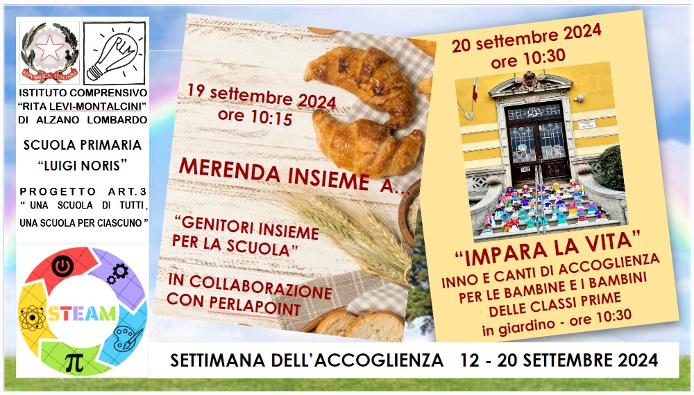 Settimana dell'accoglienza 12-20 settembre 2024